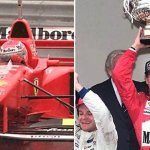 Michael Schumacher's car now driven by 80-year-old recreating his Ferrari set-up