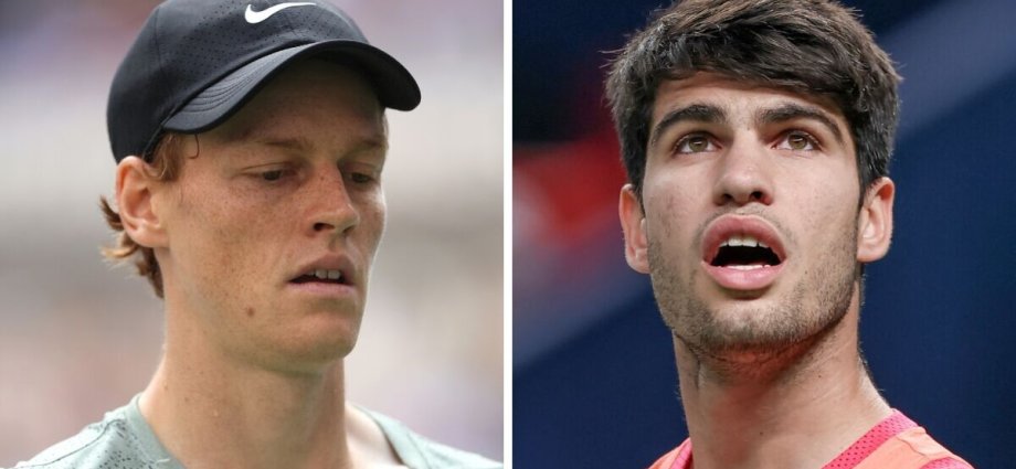 Jannik Sinner narrowly misses out to Nadal and Djokovic as Alcaraz watches on