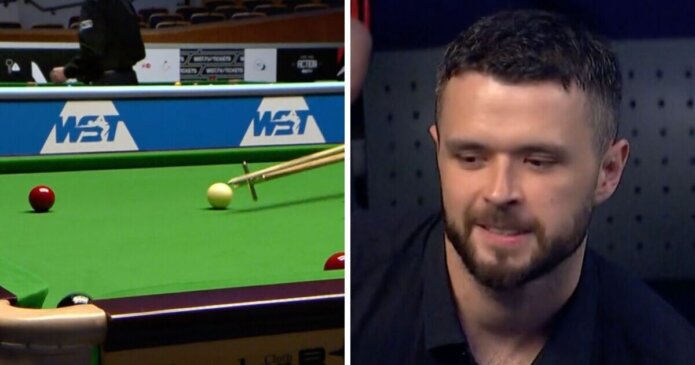 Snooker pundit exclaims 'goodness me' after 'nightmare' at Northern Ireland Open