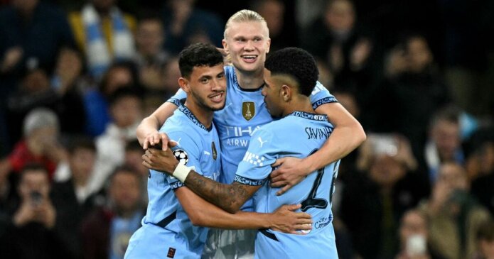 Man City player ratings vs Slavia Prague - two 9/10s as Haaland bags brace