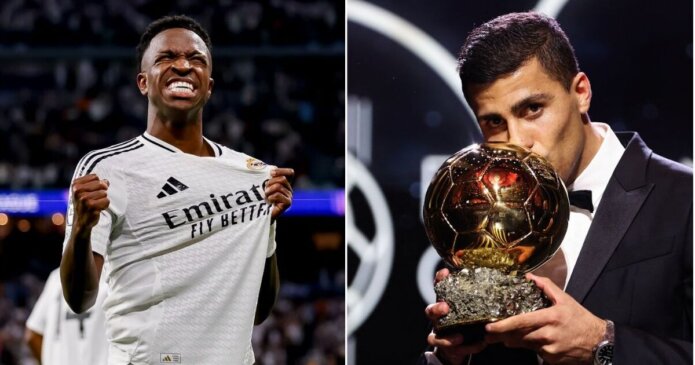 Vinicius Jr breaks silence with cryptic post as Rodri wins Ballon d'Or