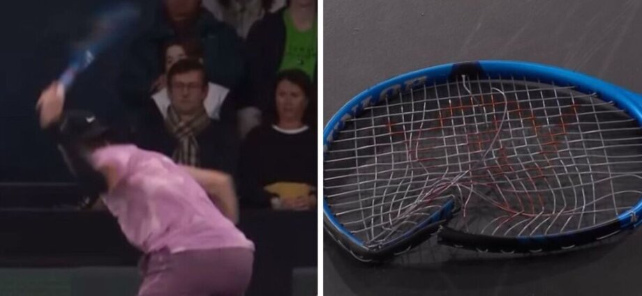 Jack Draper smashes racket in Paris Masters outburst and gets umpire telling off