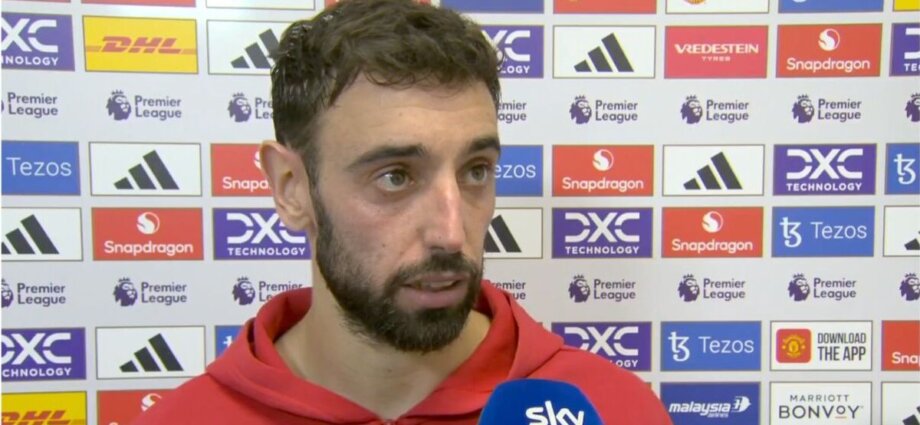 Bruno Fernandes apologises to Erik ten Hag after Man Utd draw with Chelsea