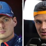 Norris sends social media message to Verstappen after calling him 'lucky'