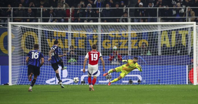 Arsenal player ratings vs Inter as trio score 4/10 and Saka issue highlighted