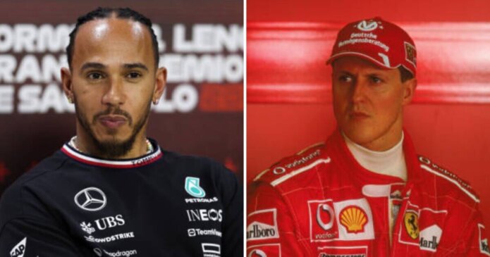 Hamilton gets rare Michael Schumacher privilege in 'top secret' Ferrari plan