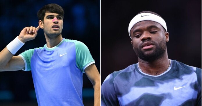 Carlos Alcaraz in angry outburst as Emma Raducanu shunned for team-mate