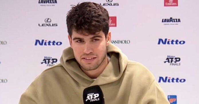 Carlos Alcaraz sends message to Alex Zverev after losing ATP Finals grudge match