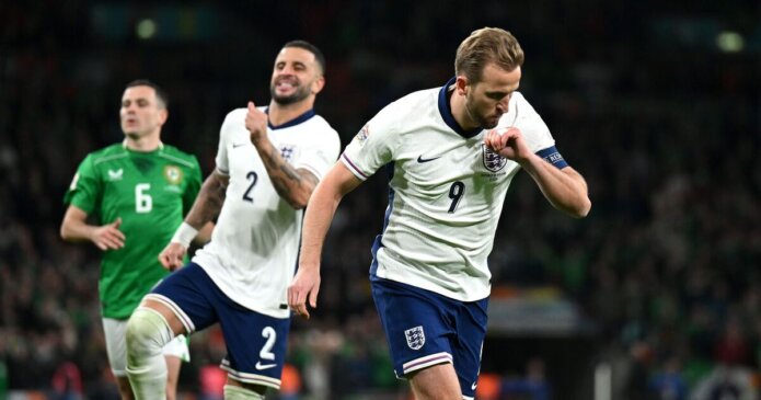 England player ratings vs Ireland - Duo handed 8/10 as rout seals promotion