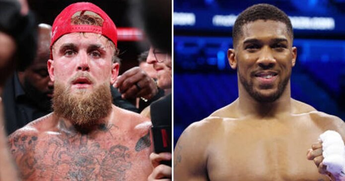 Jake Paul could fight Anthony Joshua next as YouTuber's stance clear on Brit