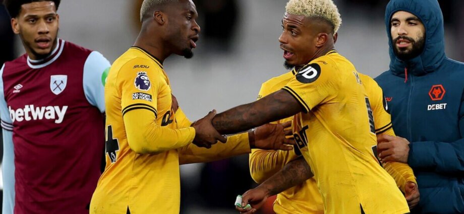 Wolves ace Mario Lemina scraps with own staff and team-mates after West Ham loss