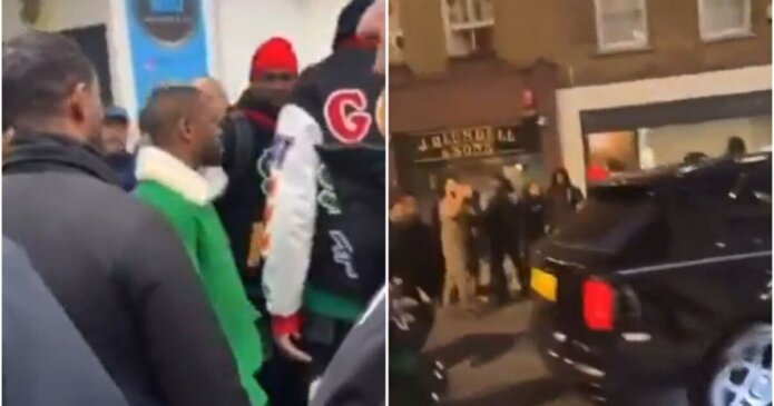 Floyd Mayweather 'confronted by mob' in London due to Israel vs Palestine