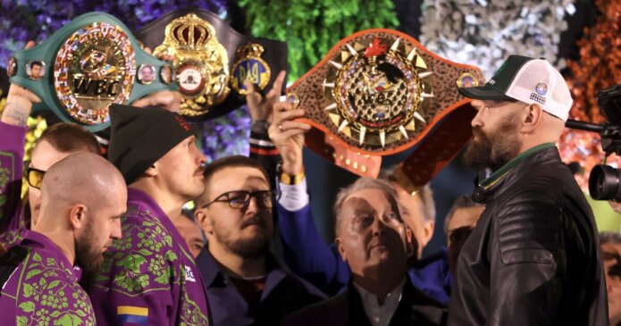 Fury vs Usyk LIVE: Ring walk time, live stream and updates from £150m megafight