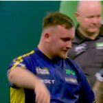 Luke Littler breaks down in tears after beating Ryan Meikle as interview cut