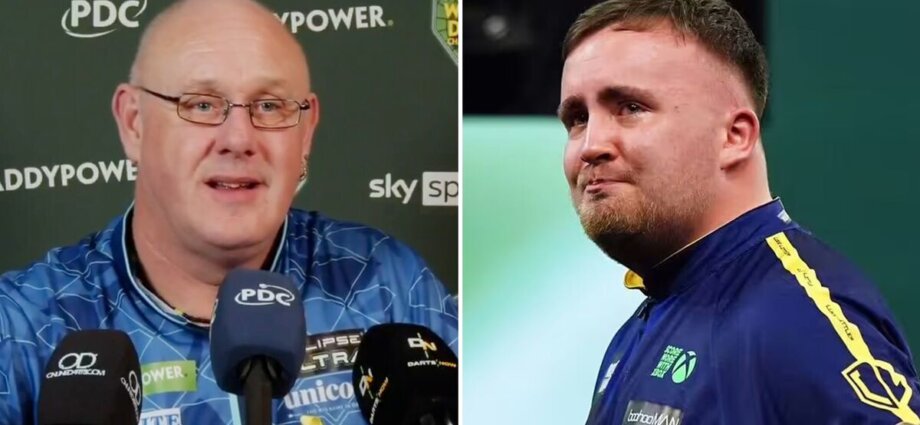 Darts LIVE Luke Littler's opponent kicks off mind games after star left crying