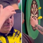 Dave Chisnall suffers embarrassing brain fade in World Darts Championship loss