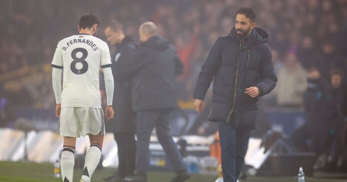 Ruben Amorim sheds light on Man Utd captaincy change after blanking Fernandes