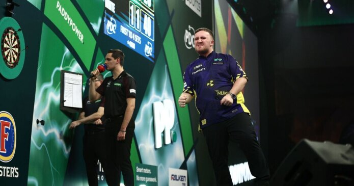 Darts LIVE - Luke Littler hits back at MVG as Nathan Aspinall trolls rival