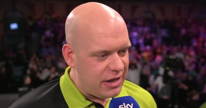 Michael van Gerwen forces Sky Sports into apology after Luke Littler remark