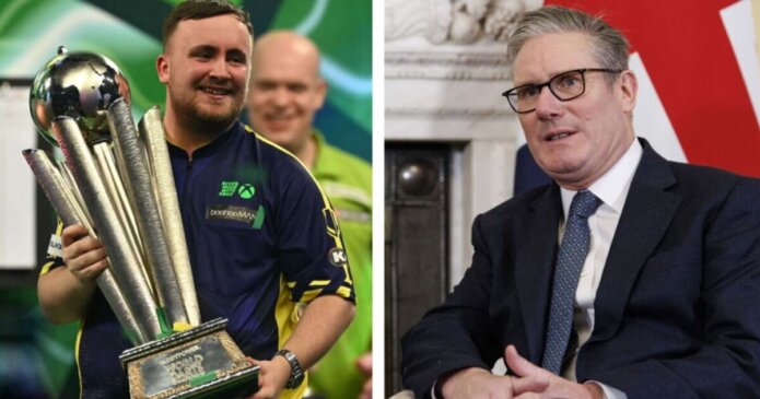 Luke Littler sent message from Keir Starmer after World Championship win