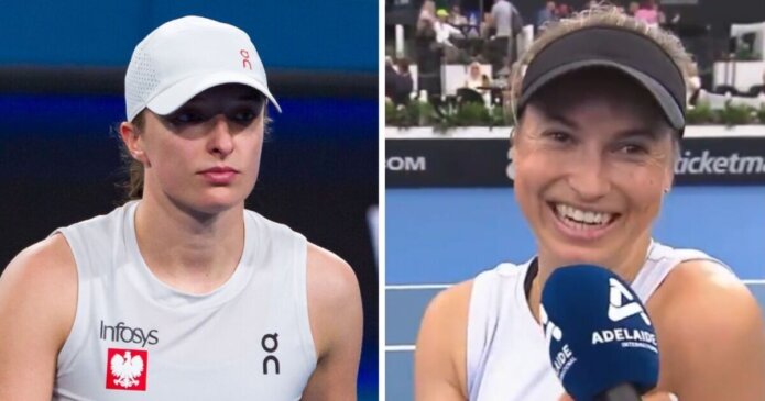 Aus Open LIVE as Swiatek addresses injury fears and star calls out reporter