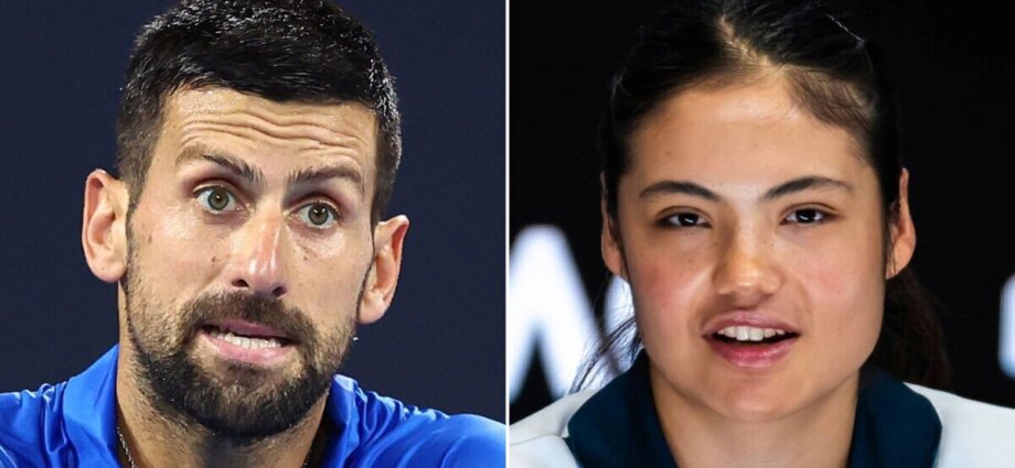 Novak Djokovic backlash grows as Emma Raducanu attacked by bugs