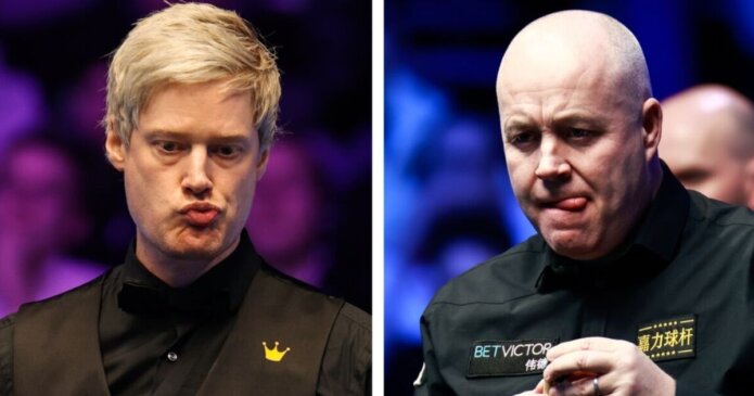 Snooker scores LIVE - Neil Robertson vs John Higgins Masters updates