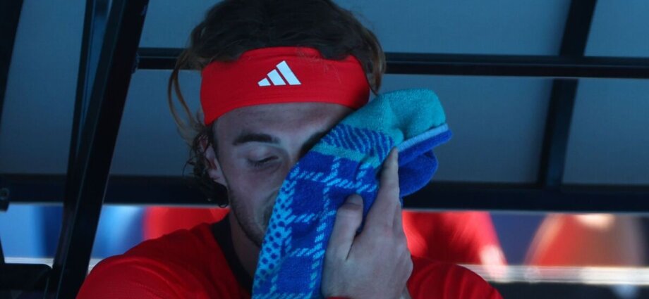 Tsitsipas suffers 'bad karma' at Australian Open as two Brits secure wins