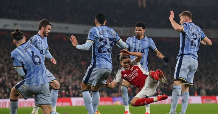 Tottenham player ratings vs Arsenal as 3/10 lets Postecoglou down in derby loss