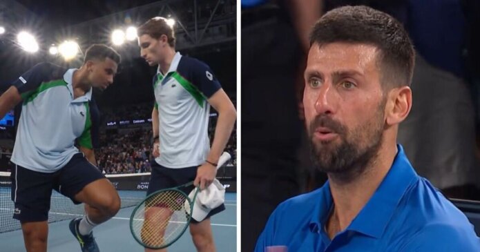 Australian Open LIVE: Djokovic 'hot-headed' as coach tells injured star to quit