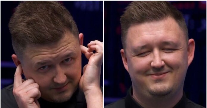 Kyren Wilson blocks out Masters referee in unusual moment against Shaun Murphy