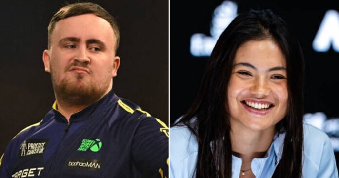 Luke Littler shares update on meeting Emma Raducanu despite 'not knowing' her