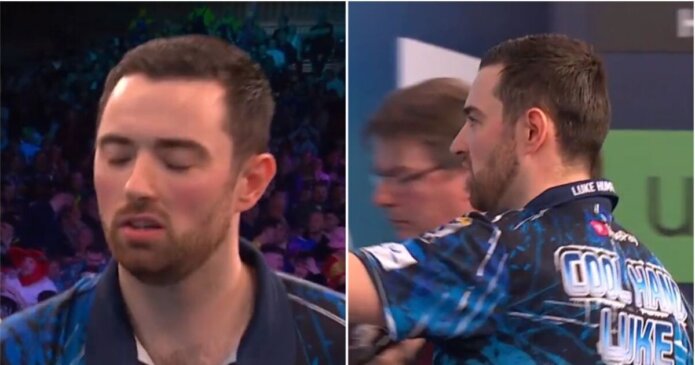 Luke Humphries furious in tense end to World Masters darts clash with Joe Cullen