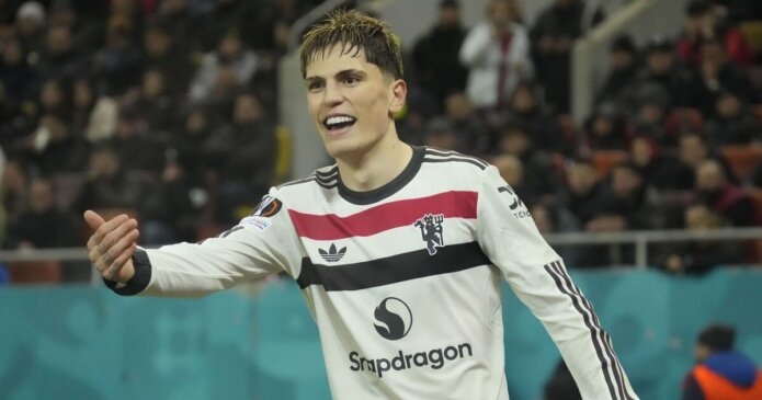 Tottenham 'make Garnacho approach' as Spurs chief Levy reacts to Tel rejection