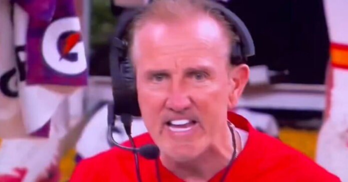 Kansas City coach fumes as Patrick Mahomes costs Chiefs dearly at Super Bowl