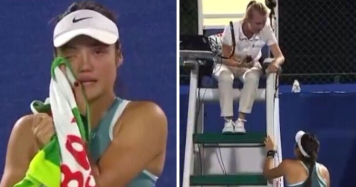 Emma Raducanu statement released by Dubai chiefs after 'fixated' man ejected