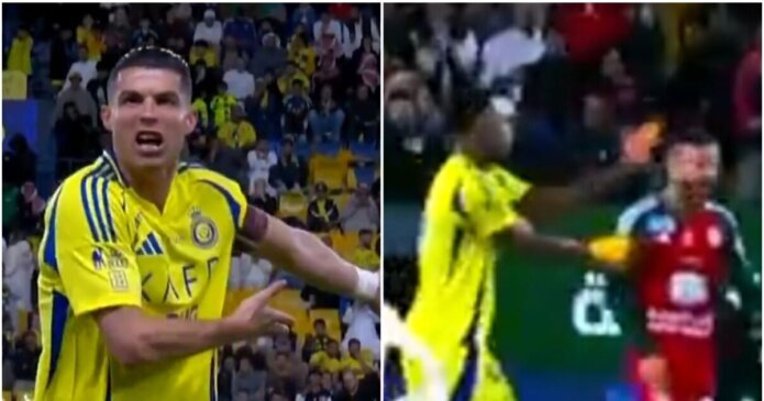 Cristiano Ronaldo explodes as Jhon Duran picks up farcical red card for Al-Nassr