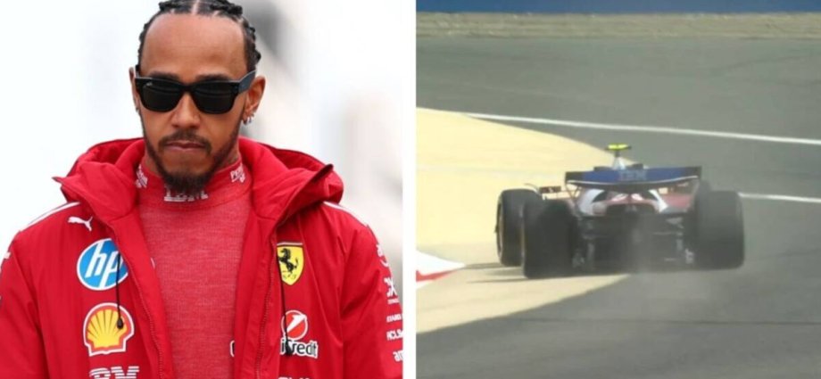 F1 LIVE - Lewis Hamilton skids off track in Ferrari as Verstappen receives offer