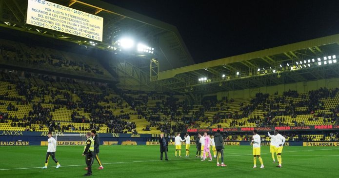 La Liga match abandoned due to safety concerns with thousands in the ground
