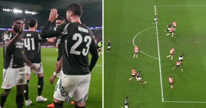Arsenal goal vs PSV 'shouldn't have stood' as UEFA told law is 'wrong'