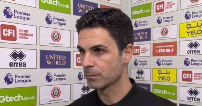 Mikel Arteta storms out of Sky Sports interview and refuses to answer question