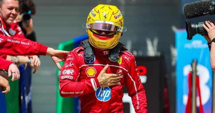 Lewis Hamilton seals first Ferrari win at Chinese GP and calls out critics