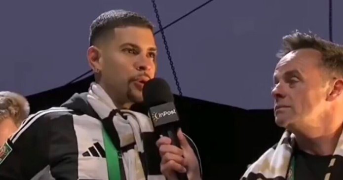 Newcastle star swears live on BBC seconds after ignoring Ant and Dec warning