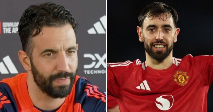 Ruben Amorim confirms Bruno Fernandes transfer talks as Man Utd boss gets tough