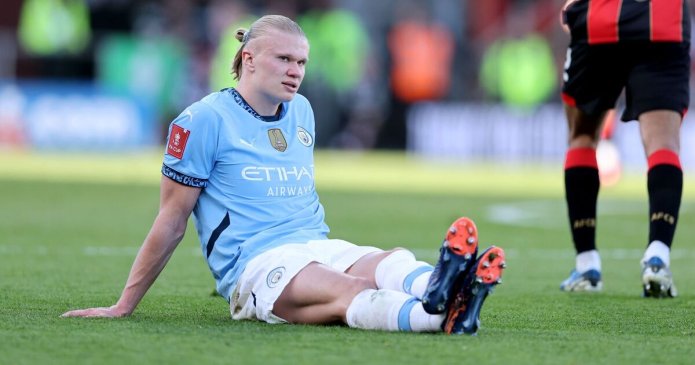Erling Haaland injury update as Man City issue statement about ankle problem