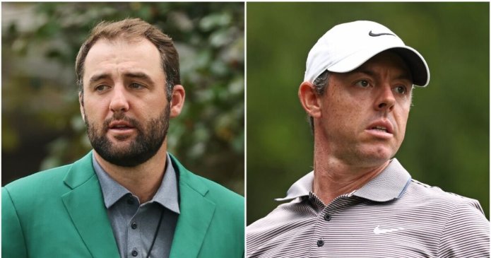 Scottie Scheffler warns Rory McIlroy as Masters coach kicked out for rule break
