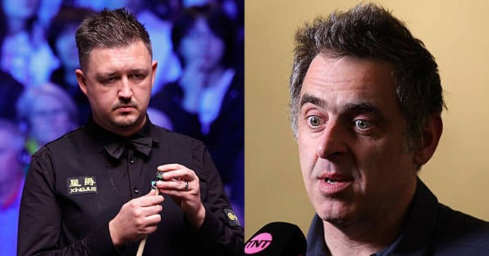Kyren Wilson in action as Ronnie O’Sullivan threatens to quit World Championship