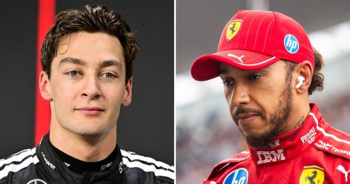 George Russell linked with Red Bull as Lewis Hamilton dealt painful Ferrari blow