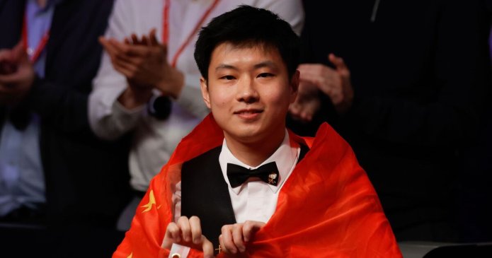 Zhao Xintong's camp sends warning as star loses almost half of £500k prize
