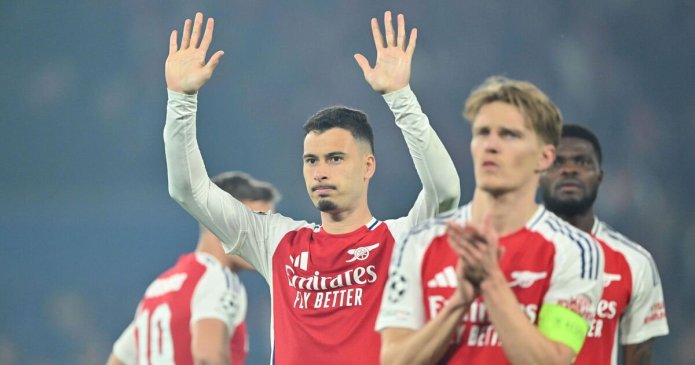 Arsenal players 'in tears' in dressing room as PSG staff show class after loss